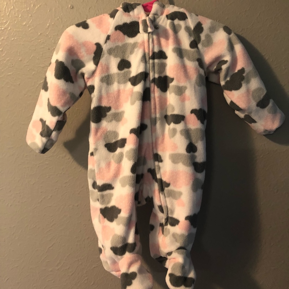 Full body fleece suit